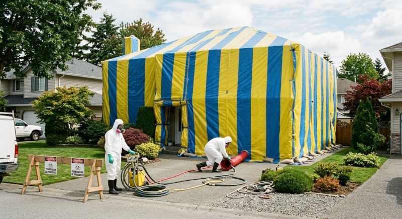 Tent Fumigation in Woodbridge, VA