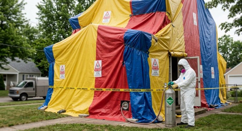 Termite Tenting in Coeur D Alene, ID