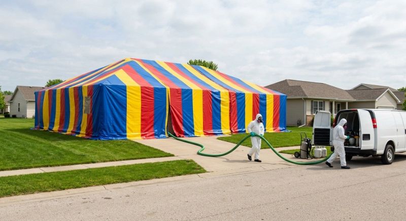 Termite Tenting in Marietta, GA